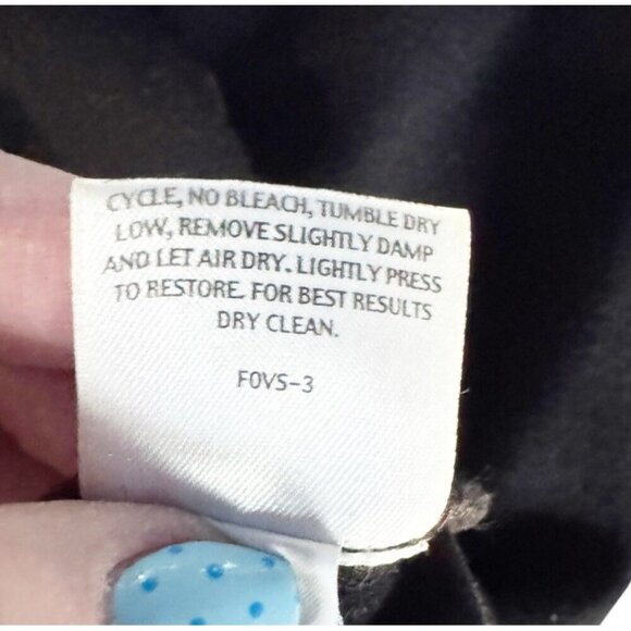 Eileen Fisher Women's Sz 10P or 10 Petite Black Elastic Waist Pull-On Pants - Picture 6 of 8